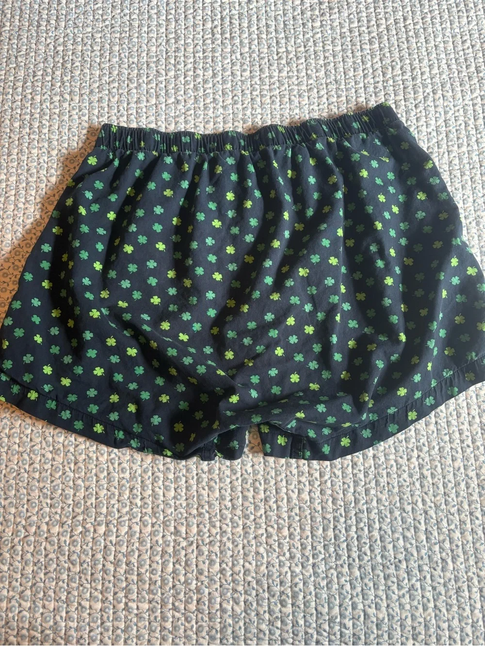 J Crew Shamrock Cotton Boxer Sleep Shorts